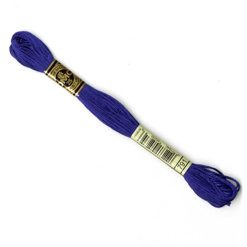 DMC Stranded Cottons Embroidery Thread - Blue - Image 8