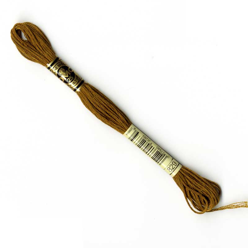 DMC Stranded Cottons Embroidery Thread - Brown - Image 11