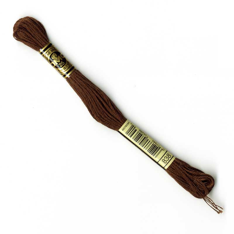 DMC Stranded Cottons Embroidery Thread - Brown - Image 17