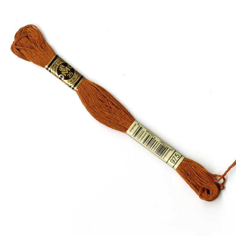 DMC Stranded Cottons Embroidery Thread - Brown - Image 24