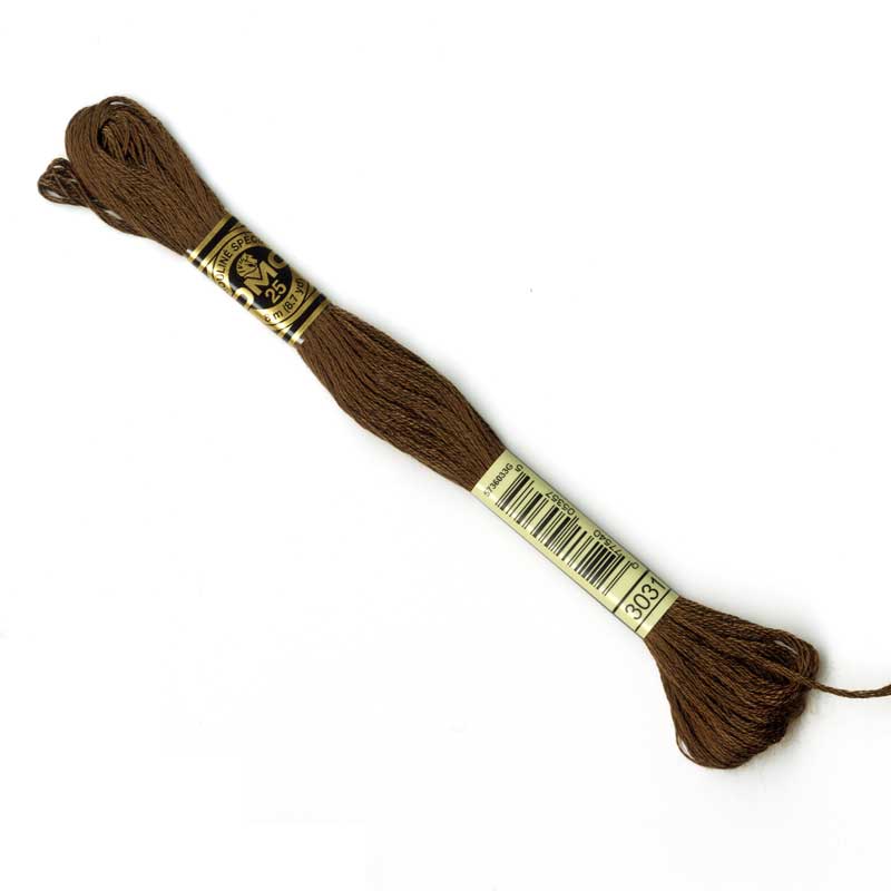 DMC Stranded Cottons Embroidery Thread - Brown - Image 27