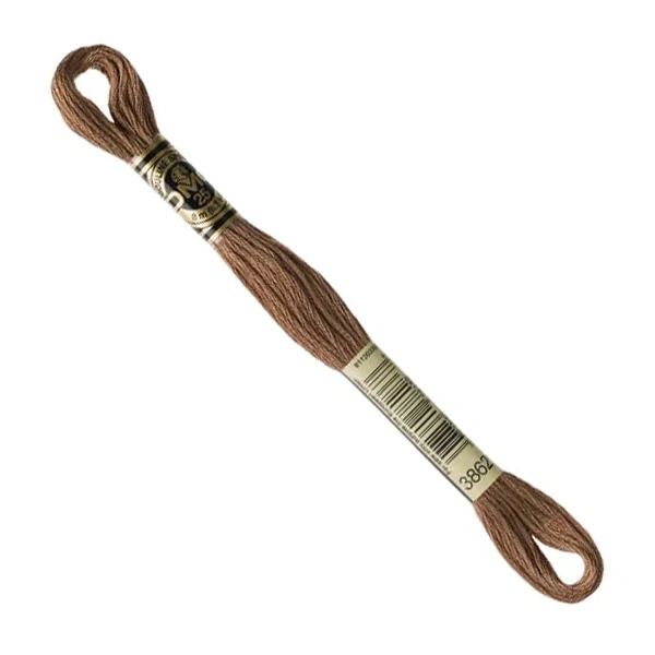 DMC Stranded Cottons Embroidery Thread - Brown - Image 42