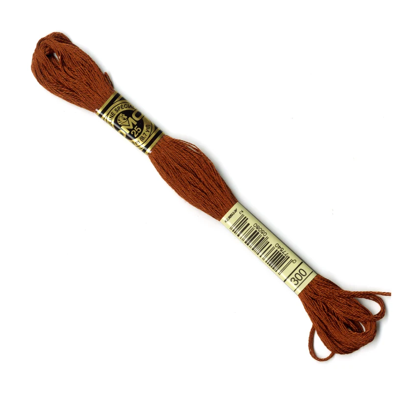 DMC Stranded Cottons Embroidery Thread - Brown - Image 45
