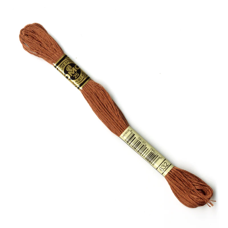 DMC Stranded Cottons Embroidery Thread - Brown - Image 55