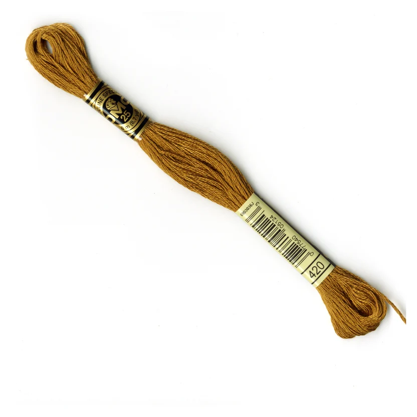 DMC Stranded Cottons Embroidery Thread - Brown - Image 56