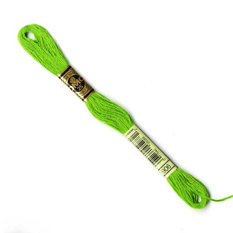 DMC Stranded Cottons Embroidery Thread - Green - Image 11
