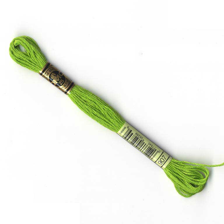 DMC Stranded Cottons Embroidery Thread - Green - Image 12
