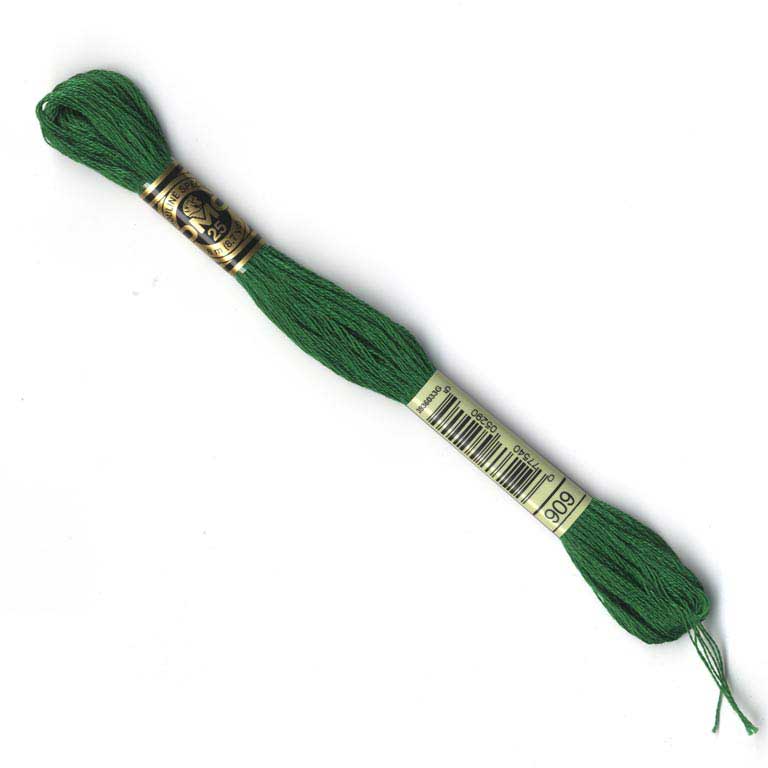 DMC Stranded Cottons Embroidery Thread - Green - Image 13