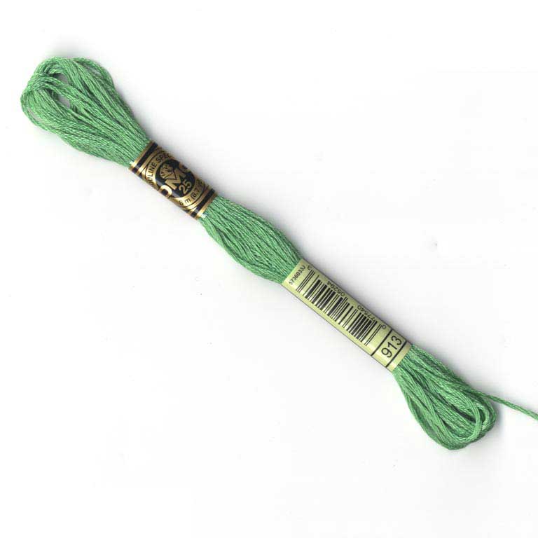 DMC Stranded Cottons Embroidery Thread - Green - Image 17