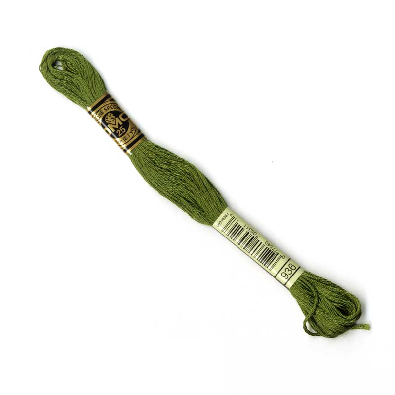 DMC Stranded Cottons Embroidery Thread - Green - Image 20