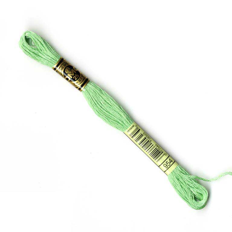 DMC Stranded Cottons Embroidery Thread - Green - Image 23