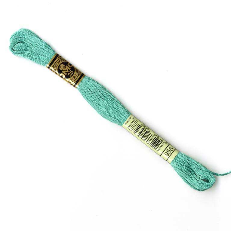 DMC Stranded Cottons Embroidery Thread - Green - Image 25