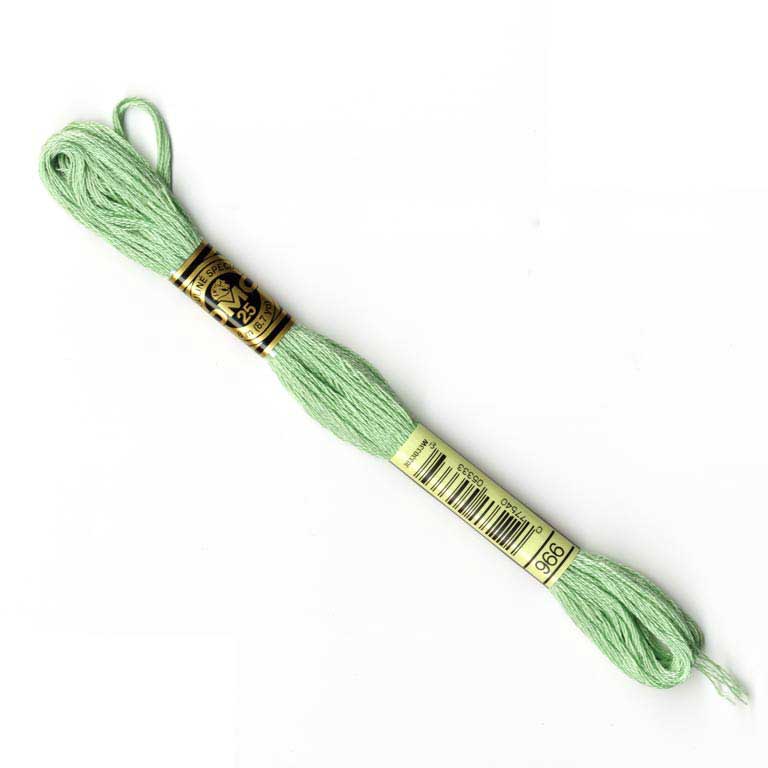 DMC Stranded Cottons Embroidery Thread - Green - Image 28