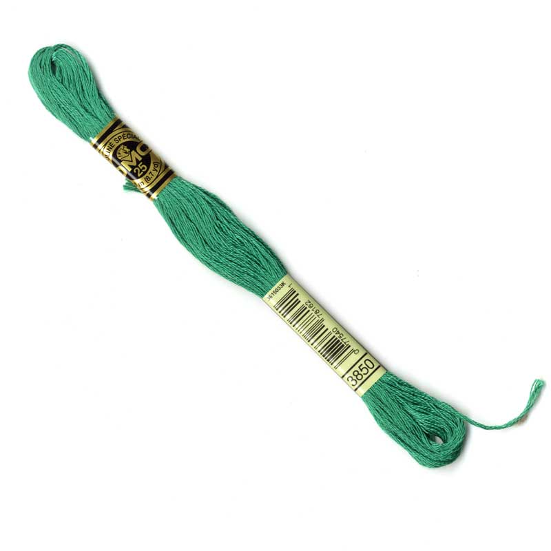 DMC Stranded Cottons Embroidery Thread - Green - Image 47