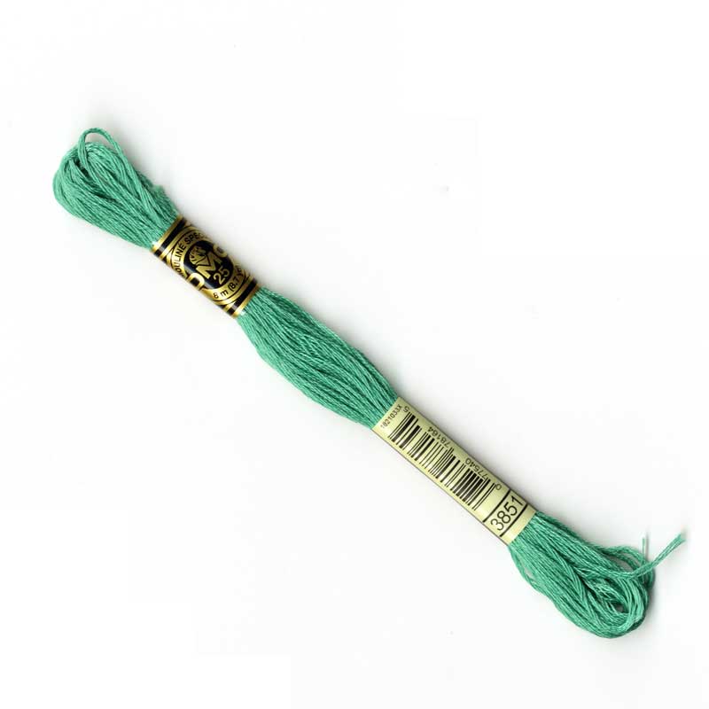 DMC Stranded Cottons Embroidery Thread - Green - Image 48