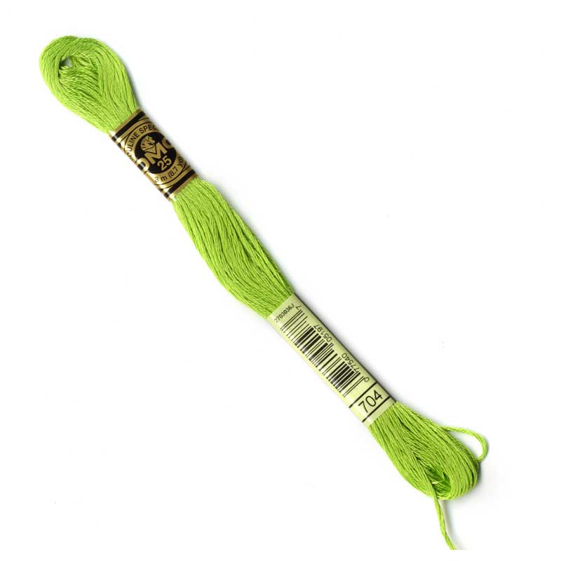 DMC Stranded Cottons Embroidery Thread - Green - Image 5