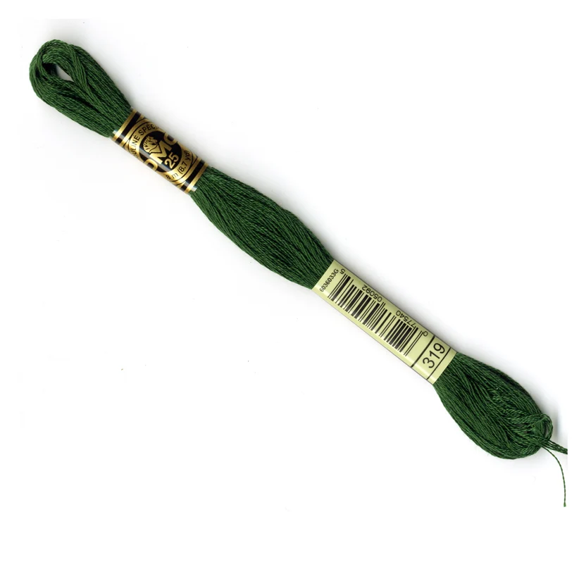 DMC Stranded Cottons Embroidery Thread - Green - Image 50