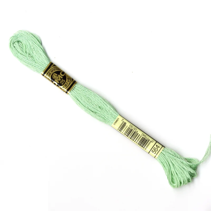 DMC Stranded Cottons Embroidery Thread - Green - Image 51