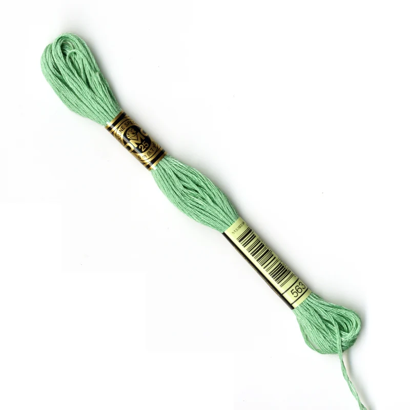 DMC Stranded Cottons Embroidery Thread - Green - Image 53