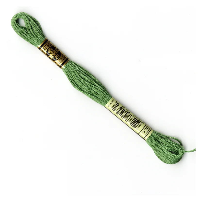DMC Stranded Cottons Embroidery Thread - Green - Image 54