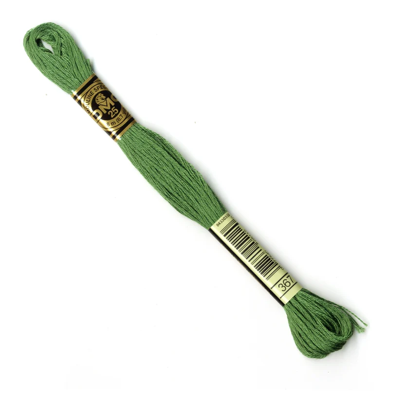 DMC Stranded Cottons Embroidery Thread - Green - Image 55