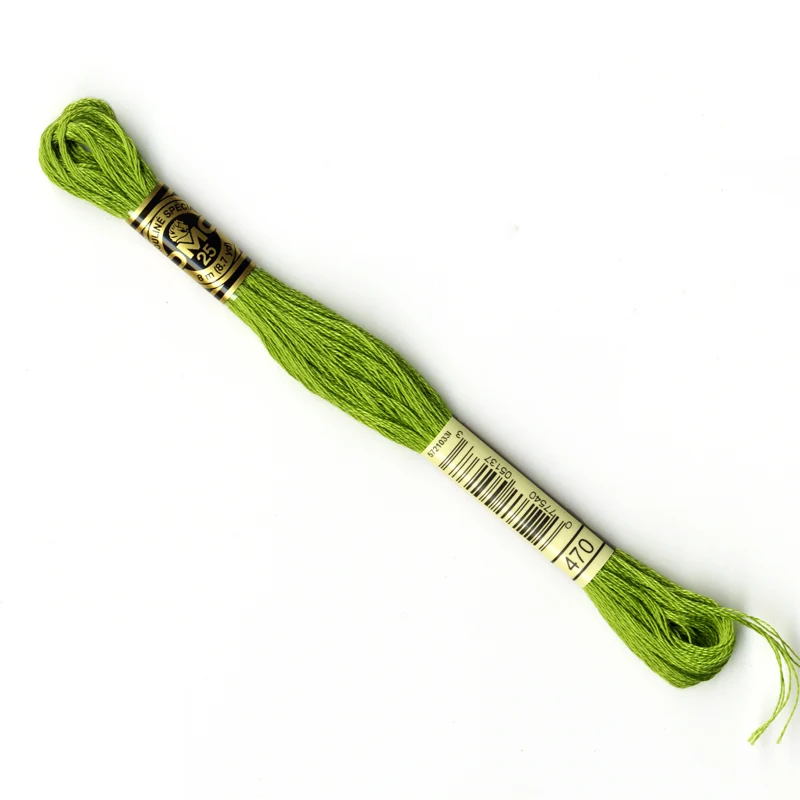 DMC Stranded Cottons Embroidery Thread - Green - Image 59