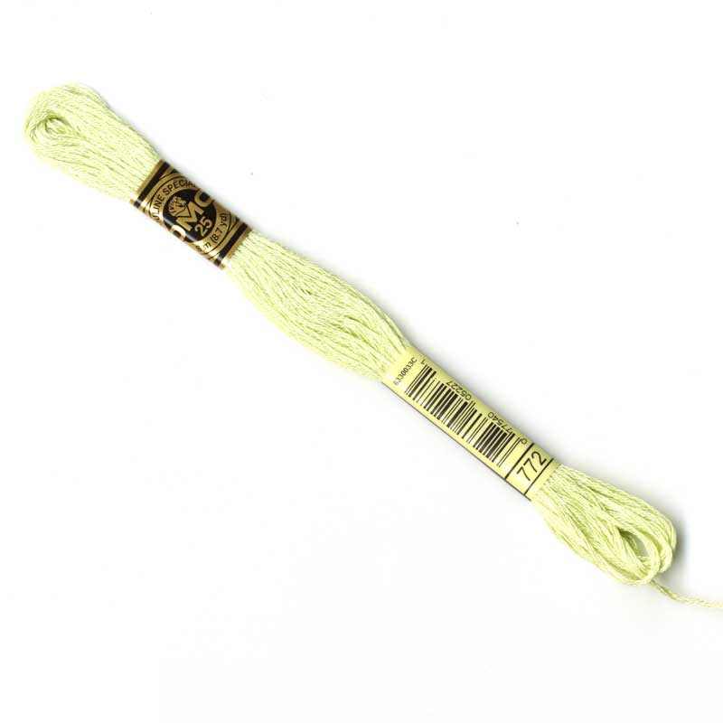 DMC Stranded Cottons Embroidery Thread - Green - Image 6