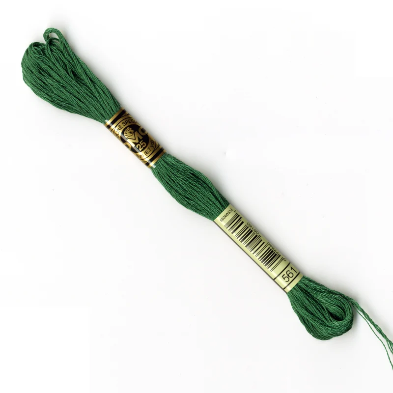 DMC Stranded Cottons Embroidery Thread - Green - Image 62