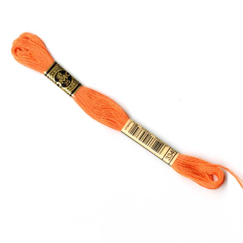 DMC Stranded Cottons Embroidery Thread - Orange - Image 13