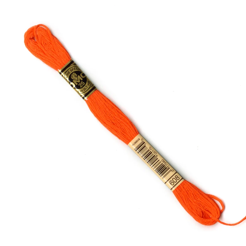 DMC Stranded Cottons Embroidery Thread - Orange - Image 18