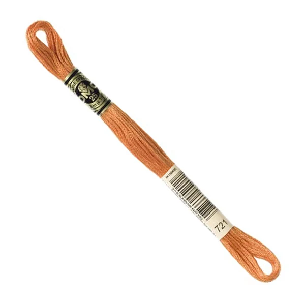 DMC Stranded Cottons Embroidery Thread - Orange - Image 19