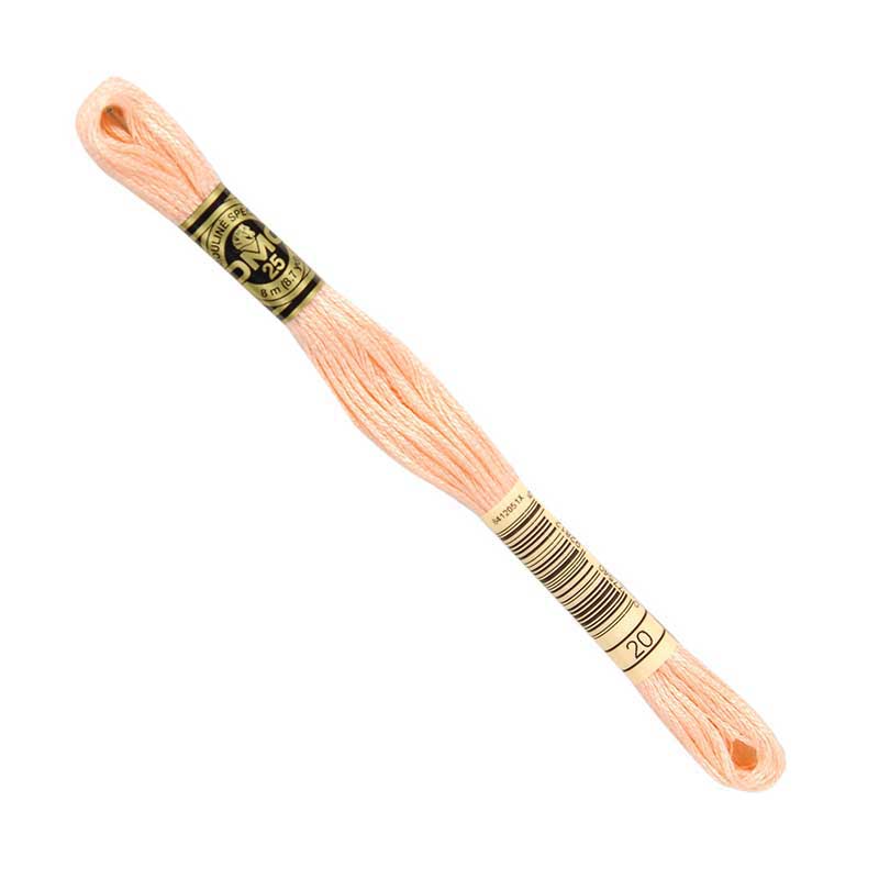 DMC Stranded Cottons Embroidery Thread - Orange - Image 2