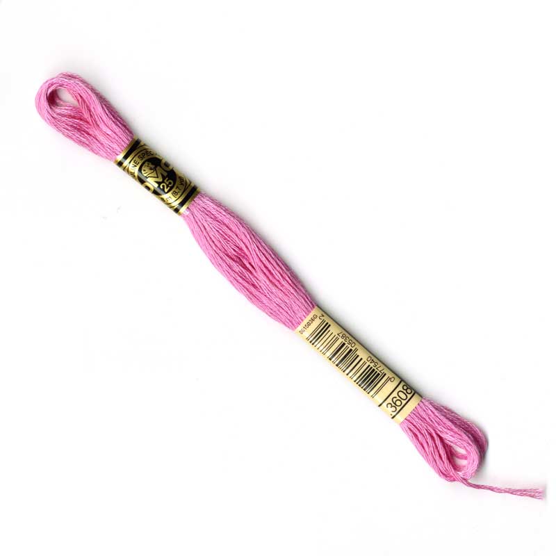 DMC Stranded Cottons Embroidery Thread - Pink - Image 27