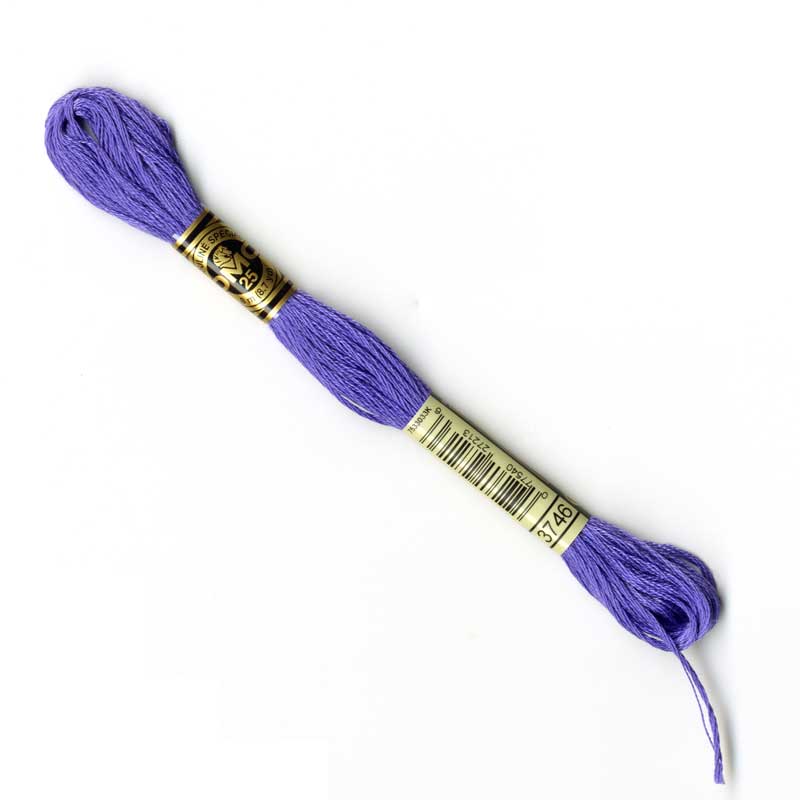 DMC Stranded Cottons Embroidery Thread - Purple - Image 14