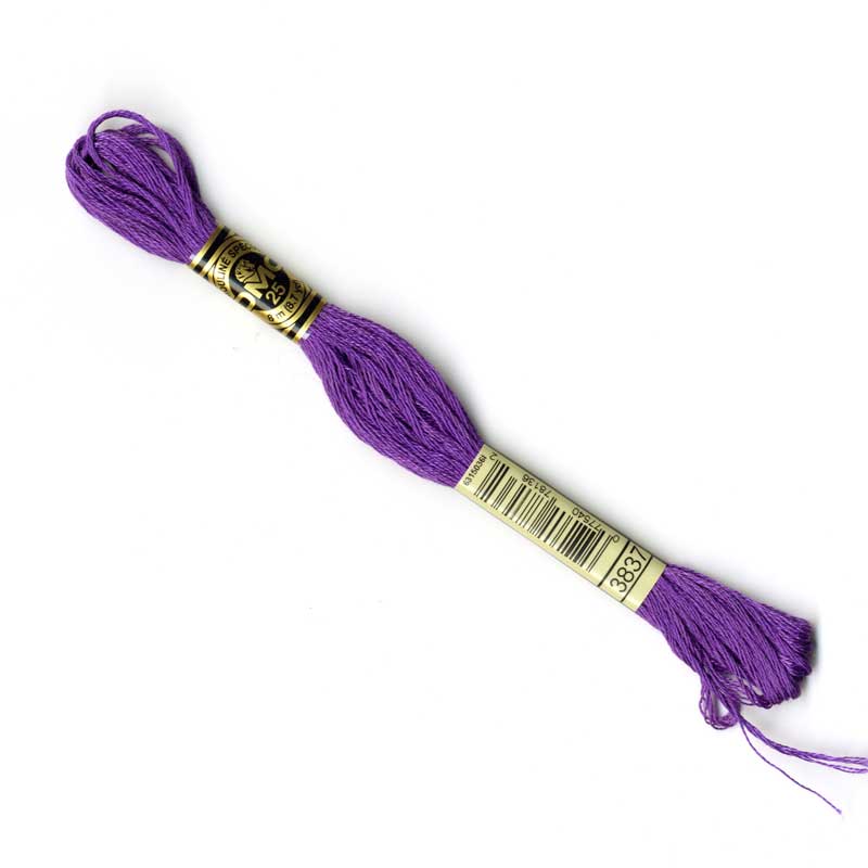 DMC Stranded Cottons Embroidery Thread - Purple - Image 17
