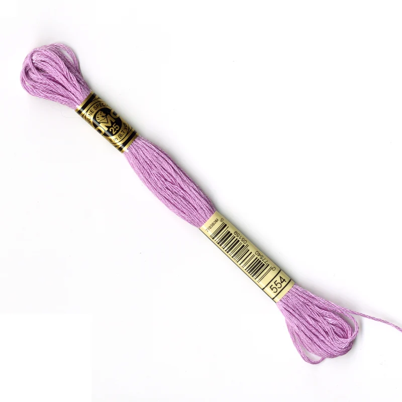 DMC Stranded Cottons Embroidery Thread - Purple - Image 21