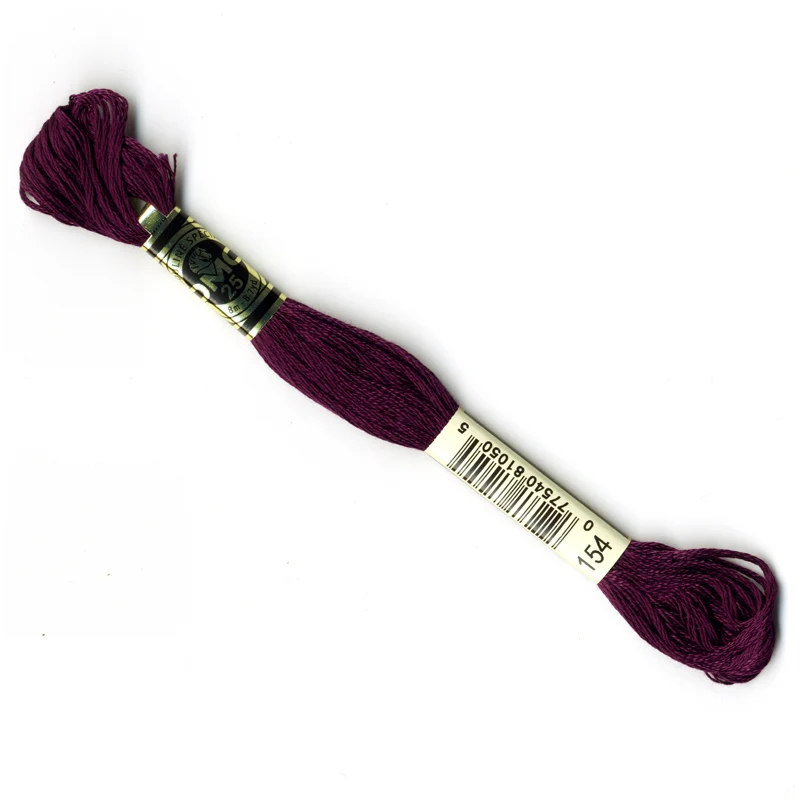 DMC Stranded Cottons Embroidery Thread - Purple - Image 24
