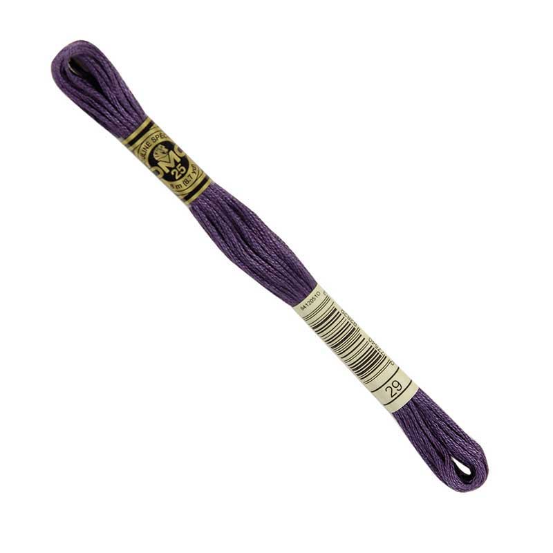 DMC Stranded Cottons Embroidery Thread - Purple - Image 3