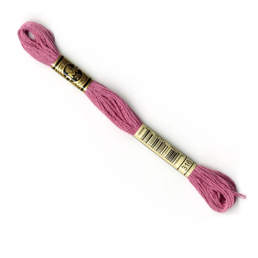 DMC Stranded Cottons Embroidery Thread - Purple - Image 32