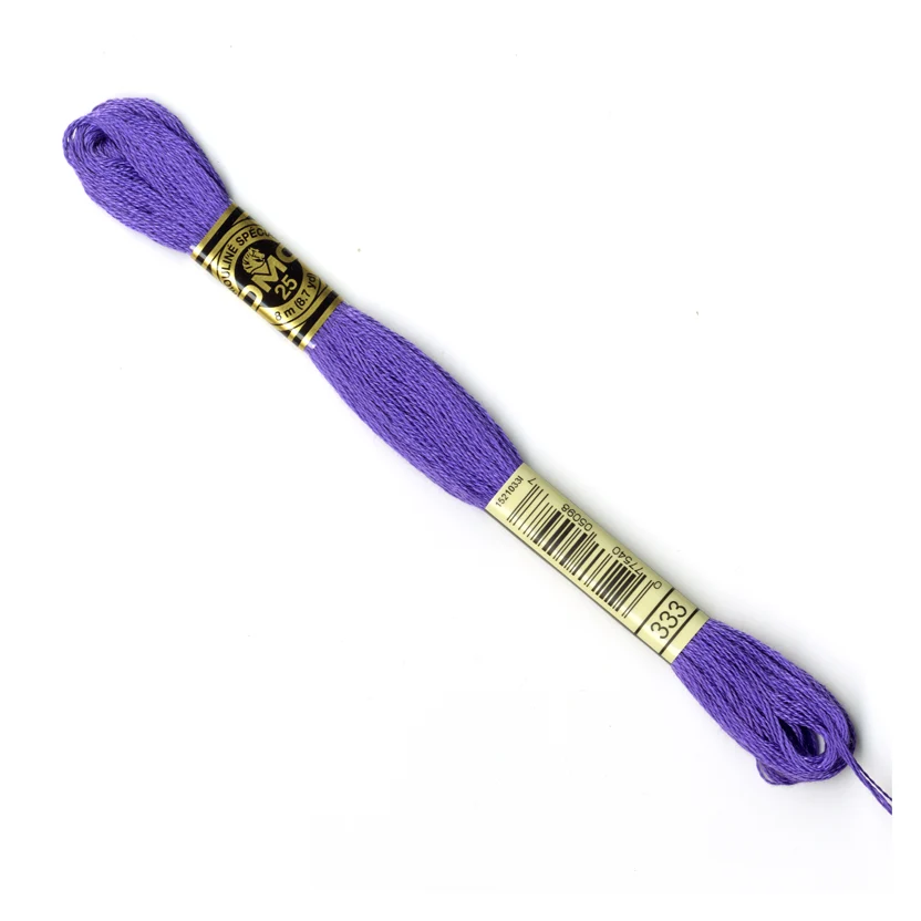 DMC Stranded Cottons Embroidery Thread - Purple - Image 34