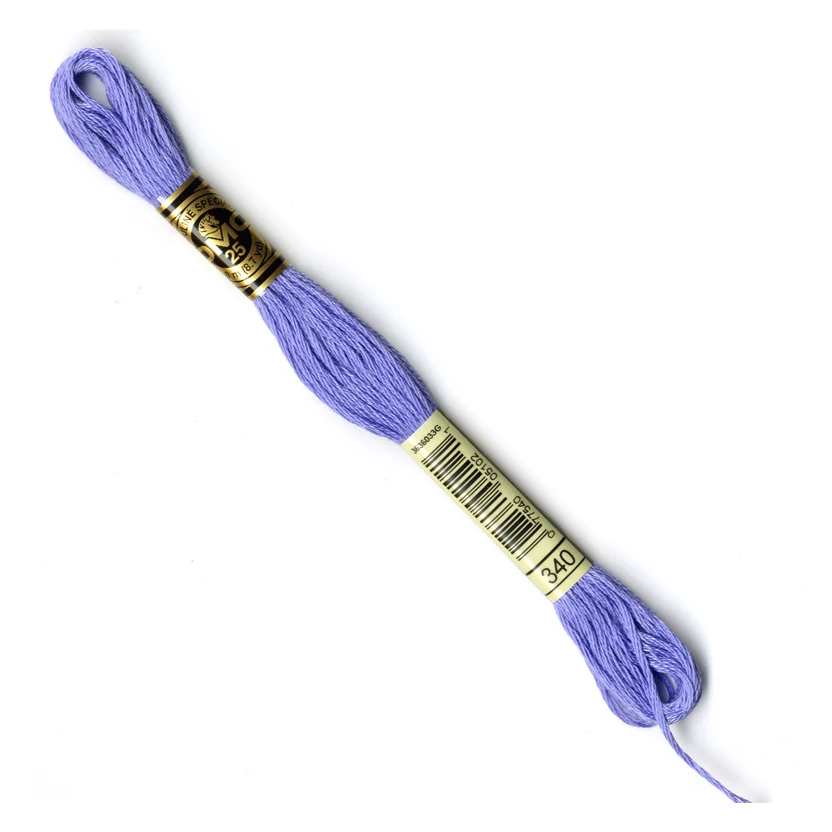 DMC Stranded Cottons Embroidery Thread - Purple - Image 36