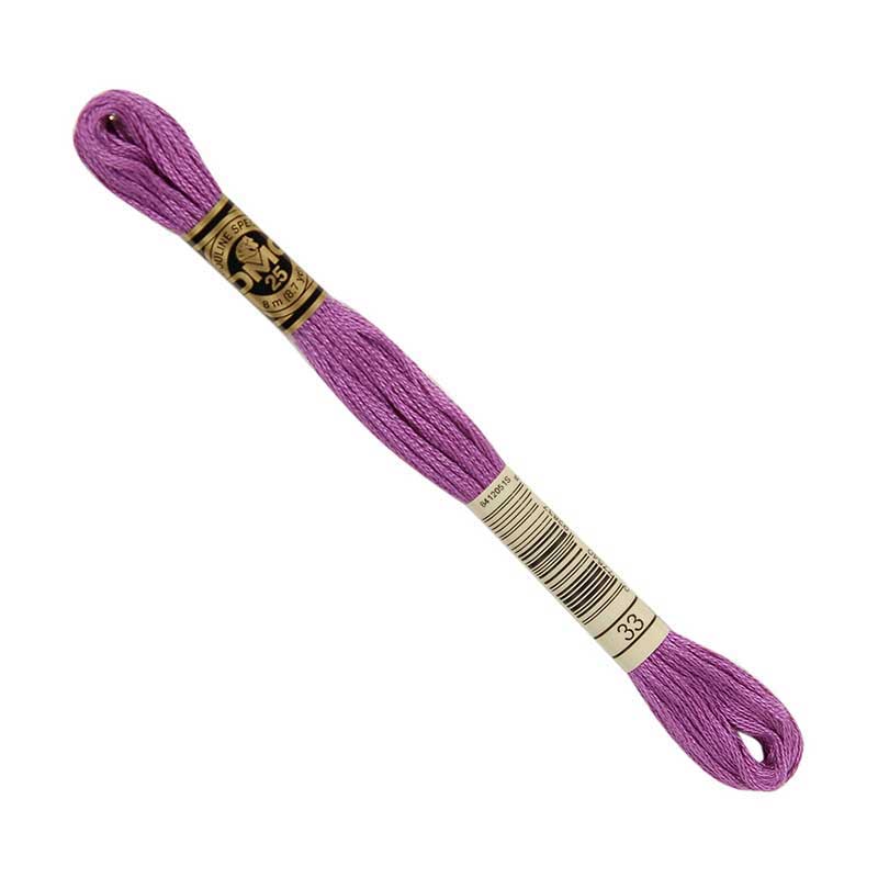 DMC Stranded Cottons Embroidery Thread - Purple - Image 4
