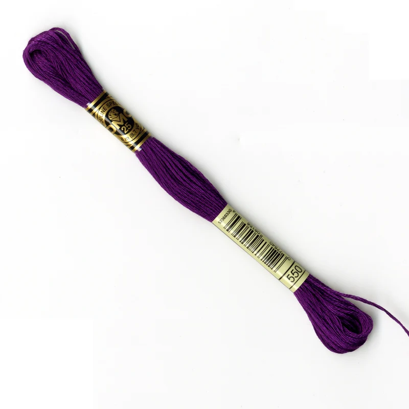 DMC Stranded Cottons Embroidery Thread - Purple - Image 40