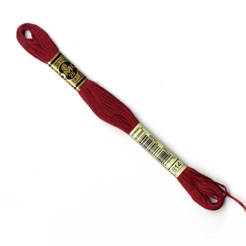 DMC Stranded Cottons Embroidery Thread - Red - Image 2