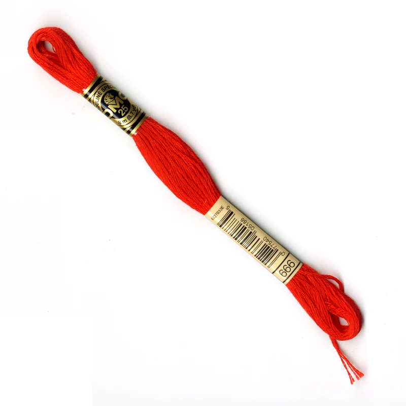 DMC Stranded Cottons Embroidery Thread - Red - Image 25