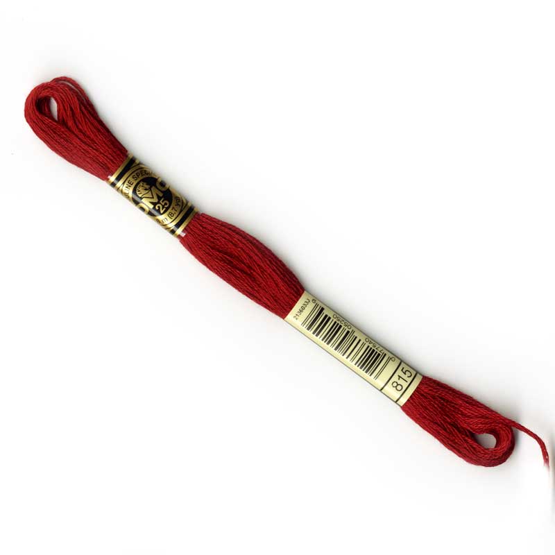 DMC Stranded Cottons Embroidery Thread - Red - Image 3