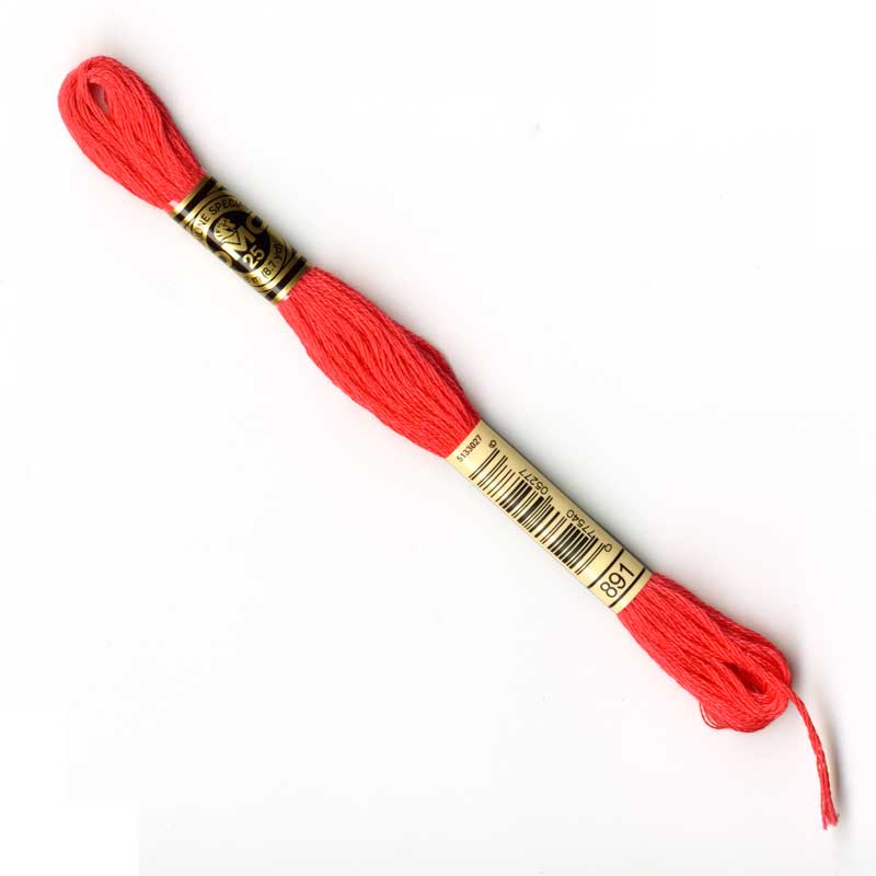 DMC Stranded Cottons Embroidery Thread - Red - Image 6