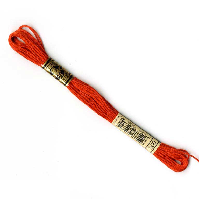 DMC Stranded Cottons Embroidery Thread - Red - Image 7