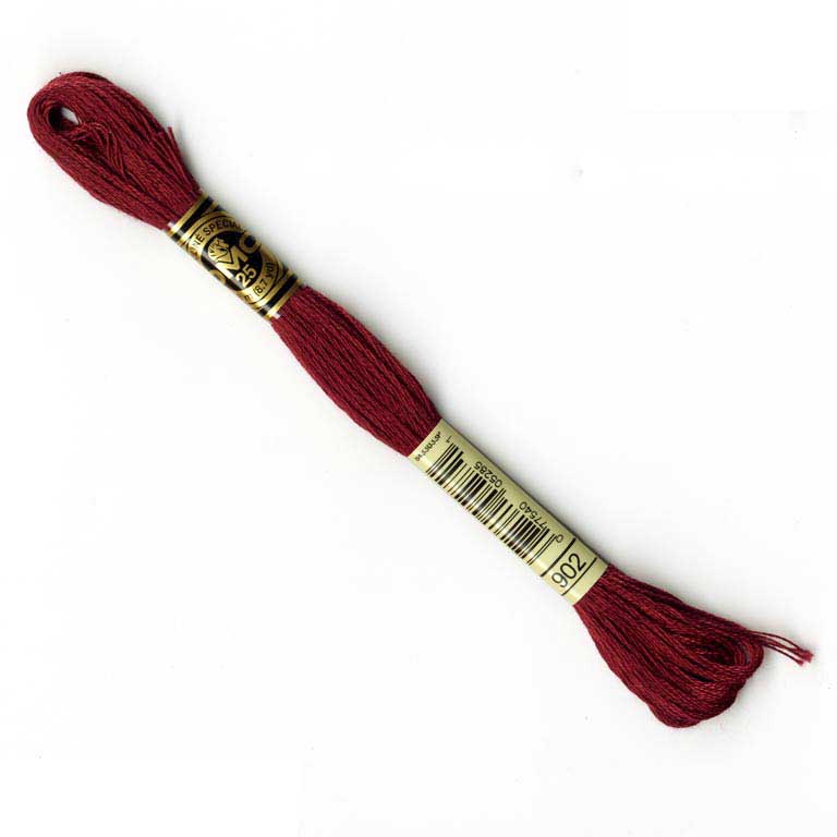 DMC Stranded Cottons Embroidery Thread - Red - Image 8