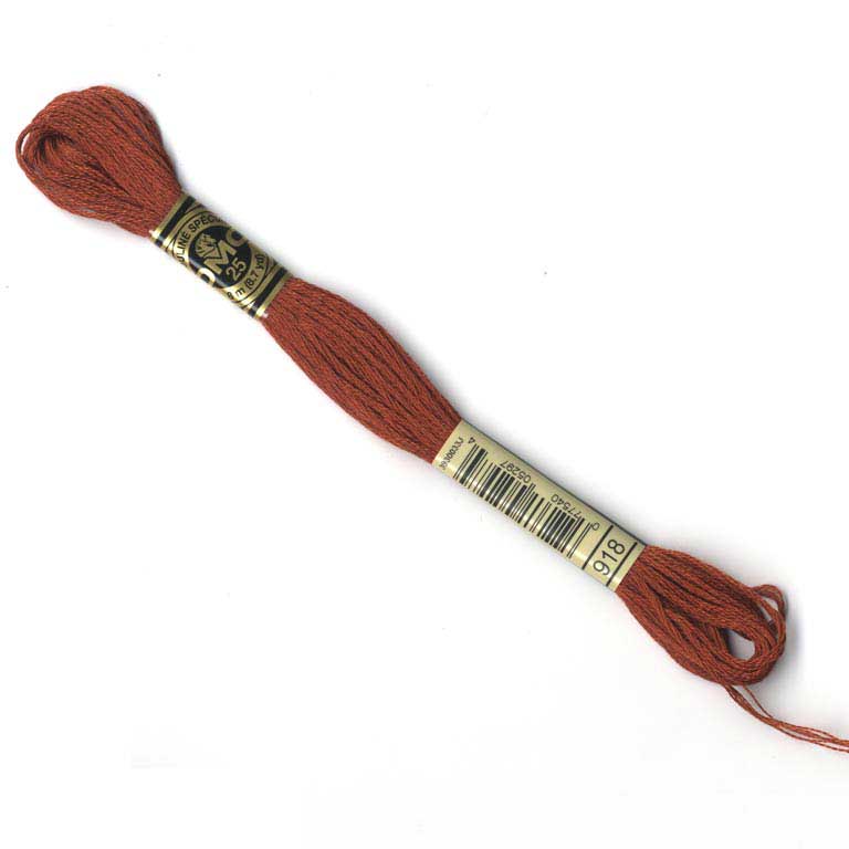 DMC Stranded Cottons Embroidery Thread - Red - Image 9